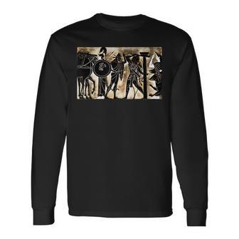ヘラクレス・ケルベロス ギリシャ・ギリシャ神話 長袖Tシャツ - Kawaiitshirt