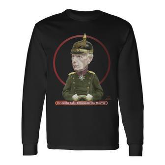 ヘルムート・カール・ベルンハルト・フォン・モルトケ 長袖Tシャツ - Kawaiitshirt