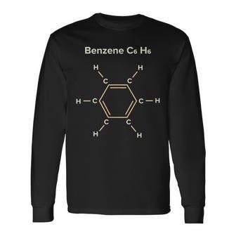 ベンゼン C6h6 長袖Tシャツ - Kawaiitshirt