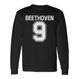 ベートーヴェン 第9番 交響曲 音楽 長袖Tシャツ - Kawaiitshirt