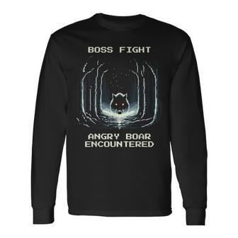 ボスファイト 長袖Tシャツ - Kawaiitshirt