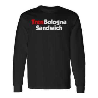 ボディービル トレンボロン ステロイド シャツ Trenbolognaandwich 長袖Tシャツ - Kawaiitshirt