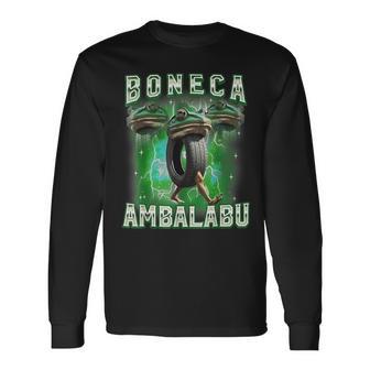 ボネカアンバラブイタリアーナブレインロット 長袖Tシャツ - Kawaiitshirt