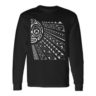ポリネシアンティキサン 長袖Tシャツ - Kawaiitshirt