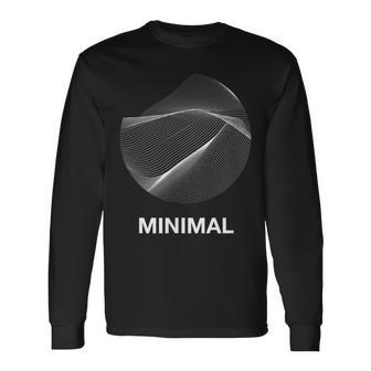 ミニマルミュージック レトロ テクノミュージック レイバー Edm パーティー 90年代 長袖Tシャツ - Kawaiitshirt