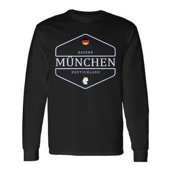 ミュンヘン バイエルン ドイツ ミュンヘン バイエルン ドイツ Cv4 長袖Tシャツ - Kawaiitshirt