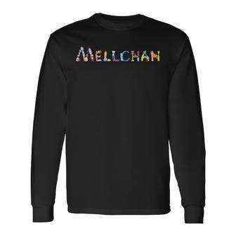 メルちゃん モチーフグラフィック 〜Mellchan ＆ Mellchan〜 長袖Tシャツ - Kawaiitshirt