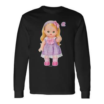 メルちゃんのおともだち リリィちゃん Bigプリント 長袖Tシャツ - Kawaiitshirt