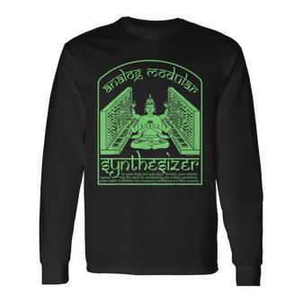 モジュラーシンセ面白いシンセサイザー 長袖Tシャツ - Kawaiitshirt