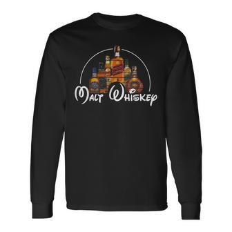 モルトウイスキーシャツ ファンシャツ ウィスキーパロディ 長袖Tシャツ - Kawaiitshirt