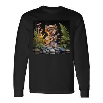 ヨーキー 犬 ヨーキー ビンゴ ヨーキー スタッフ ヨーキー 長袖Tシャツ - Kawaiitshirt