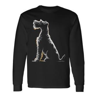 レイクランド・テリア 長袖Tシャツ - Kawaiitshirt