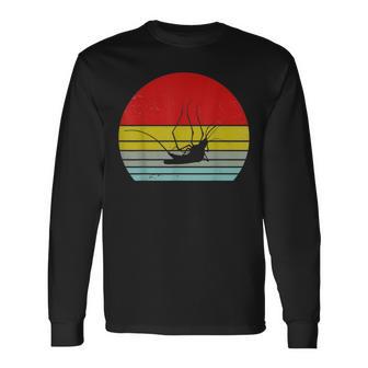 レトロ モスキート ヴィンテージ 蚊 バイト クーラー エイデス 蚊 長袖Tシャツ - Kawaiitshirt
