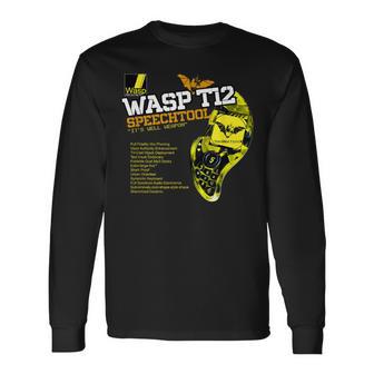 ワスプ T12 スピーチツール-イッツウェルウェポン 長袖Tシャツ - Kawaiitshirt