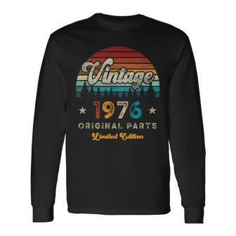 ヴィンテージ 1976 バースデー 50年限定品 長袖Tシャツ - Kawaiitshirt