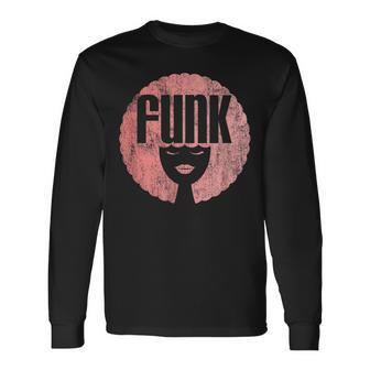 ヴィンテージ 80年代 ディスコソウル音楽またはレトロダンシング ファンク 長袖Tシャツ - Kawaiitshirt