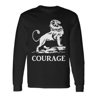 勇気を持って 長袖tシャツ 長袖Tシャツ - Kawaiitshirt