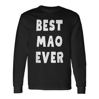 史上最高の Mao 長袖Tシャツ - Kawaiitshirt