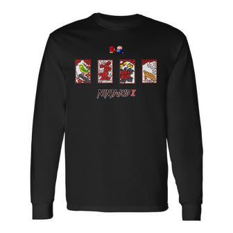 忍者くん 阿修羅ノ章 07 長袖Tシャツ - Kawaiitshirt