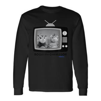 快獣ブースカシリーズ Tvレトロ05 長袖Tシャツ - Kawaiitshirt