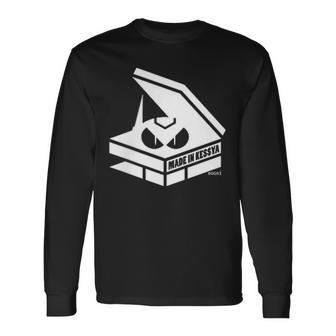 悪の秘密結社 メイドインケッシャ 長袖Tシャツ - Kawaiitshirt