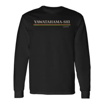 日本 八幡浜市 長袖Tシャツ - Kawaiitshirt