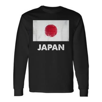 日本の国旗 日本の国旗 Japan Flag 長袖Tシャツ - Kawaiitshirt