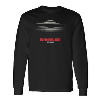 未確認飛行物体 宇宙人 接触 開示 真実 Uap 政府 陰謀 長袖Tシャツ - Kawaiitshirt
