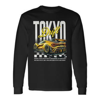 東京ドリフト 長袖Tシャツ - Kawaiitshirt