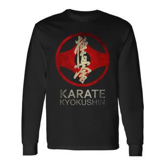 極真 Karate Kyokushin 長袖Tシャツ - Kawaiitshirt