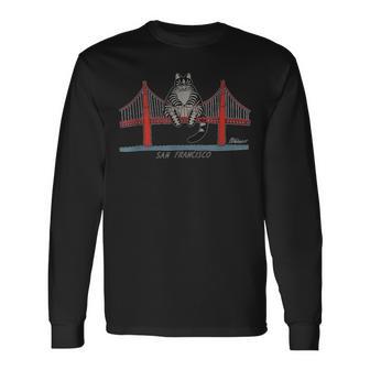 橋にぶら下がった猫 メアリーの雹の恋人 トレンディなシャツ映画 長袖Tシャツ - Kawaiitshirt
