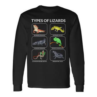 爬虫類愛好家 トカゲ 長袖Tシャツ - Kawaiitshirt