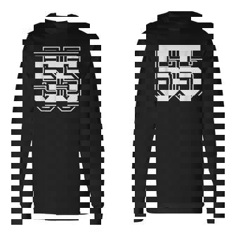 番号55 長袖Tシャツ - Kawaiitshirt