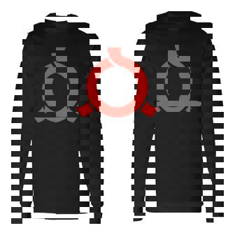 福島県旗 本州 日本 シンボル エンブレム 長袖Tシャツ - Kawaiitshirt