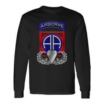 第82空挺師団 誇り高き退役軍人の日のギフト 長袖Tシャツ - Kawaiitshirt