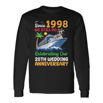 結婚28周年記念クルーズ 1998年以来 Wetill Do Trip 長袖Tシャツ - Kawaiitshirt