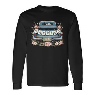 結婚40年 おもしろ40周年結婚記念カップル 長袖Tシャツ - Kawaiitshirt