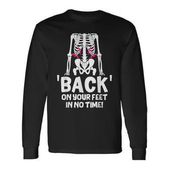 背中の手術 回復 脊柱側弯症 ブレース 腰痛緩和 長袖Tシャツ - Kawaiitshirt