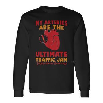 脂質異常症 長袖Tシャツ - Kawaiitshirt