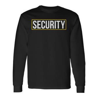 警備員 イベント 警備員 警備員 警 長袖Tシャツ - Kawaiitshirt