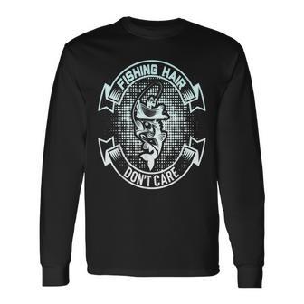 釣り人のための釣りの諺 Fishing Proverbs For Anglers 長袖Tシャツ - Kawaiitshirt