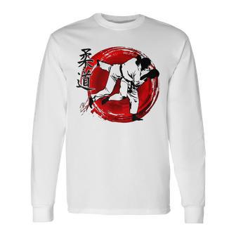Camisa Deportiva Love Judo Lovers Para Hombres Y Niños Camiseta de manga larga - Regaloses
