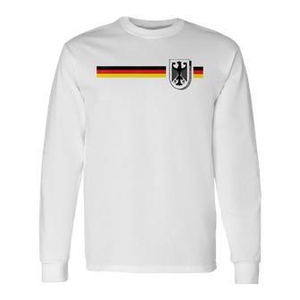 Cooles Deutschland Trikot Deutscher Adler Camiseta de manga larga - Regaloses