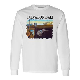 Daliによる記憶の永続性 長袖Tシャツ - Kawaiitshirt