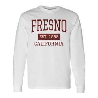 Fresno Californie T-shirt à manches longues - Cadeauxyz