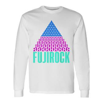 Fuji Rock 2026 ピラミッド Amazon Limited 長袖Tシャツ - Kawaiitshirt