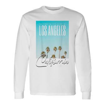 Los Angeles California T-shirt à manches longues - Cadeauxyz