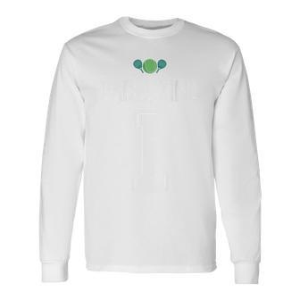 Lustiges Padel Tennis Trikot Mit Rückennummer Padel Langarmshirts - Seseable
