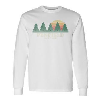 Penfield Ny ヴィンテージ スローバック レトロ 70年代デザイン 長袖Tシャツ - Kawaiitshirt