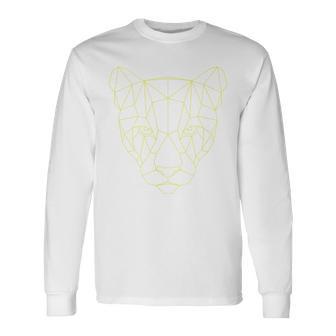Pumatシャツ付きグラフィックプリント 長袖Tシャツ - Kawaiitshirt